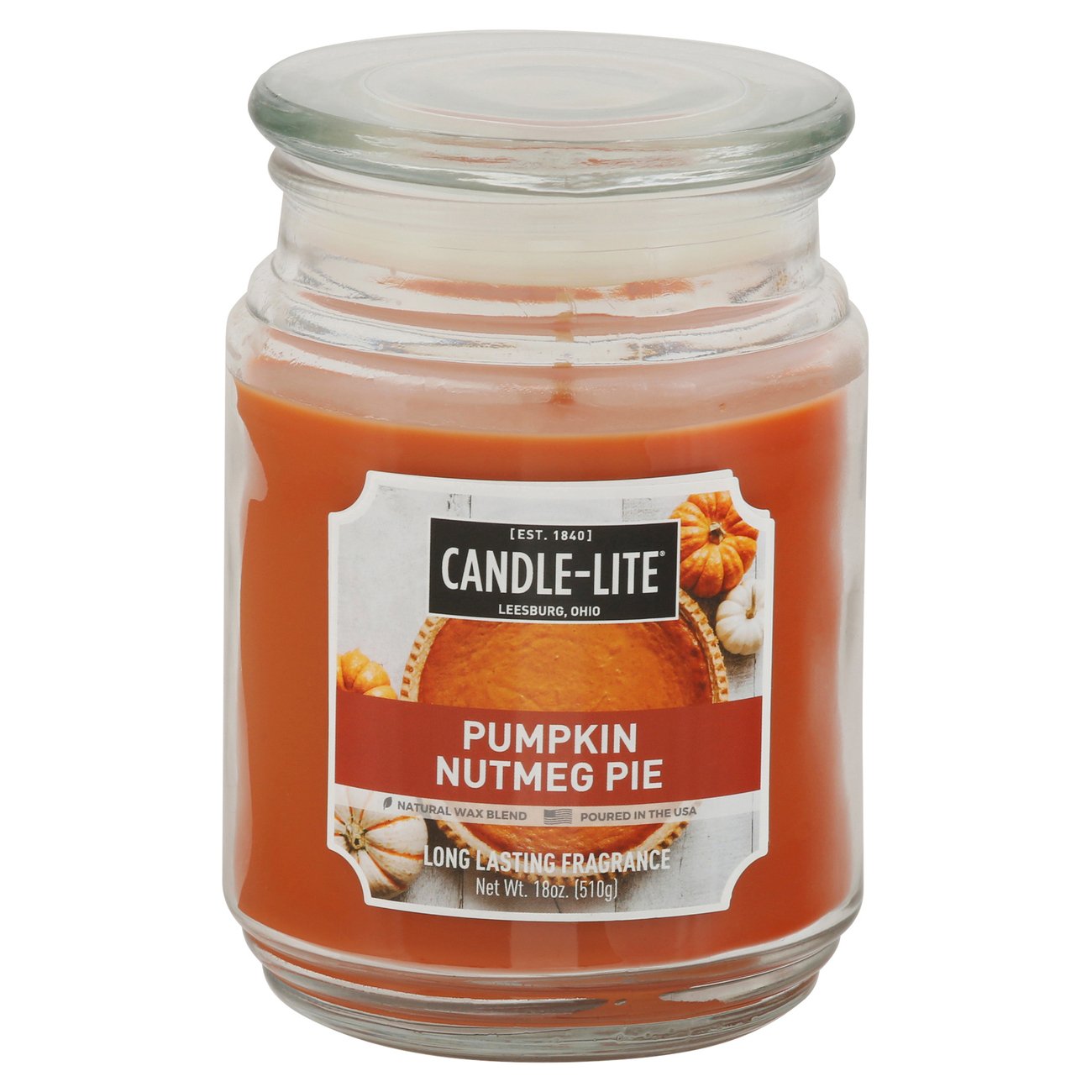 CandleLite Pumpkin Nutmeg Pie Scented Candle Shop Candles at HEB