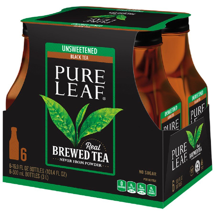 Pure Leaf Unsweeted Tea 18.5 oz. – Northwoods Urban Farm