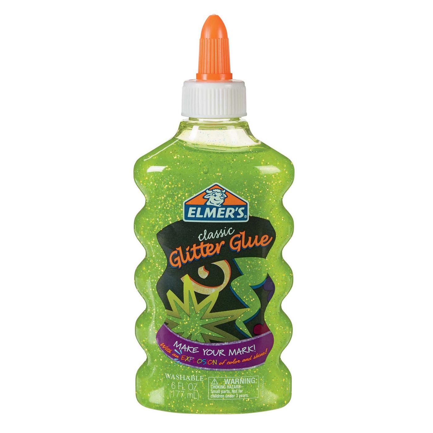 Elmer's Classic Washable Glitter Glue, Assorted Shop Glue at HEB