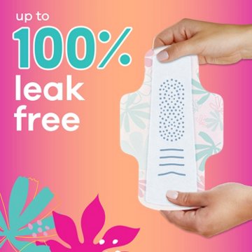 Always Teen Radiant FlexFoam Size 1 Regular Pads, 28 ct