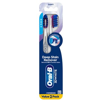 Oral-B Pro-Flex Stain Eraser Toothbrushes - Soft, 2 ct