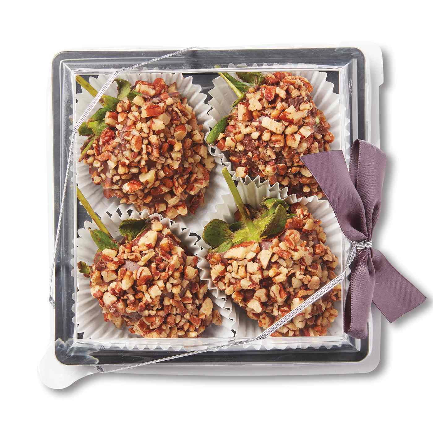 H-E-B Bakery Gourmet Chocolate-Dipped Strawberries - Pecans; image 2 of 2