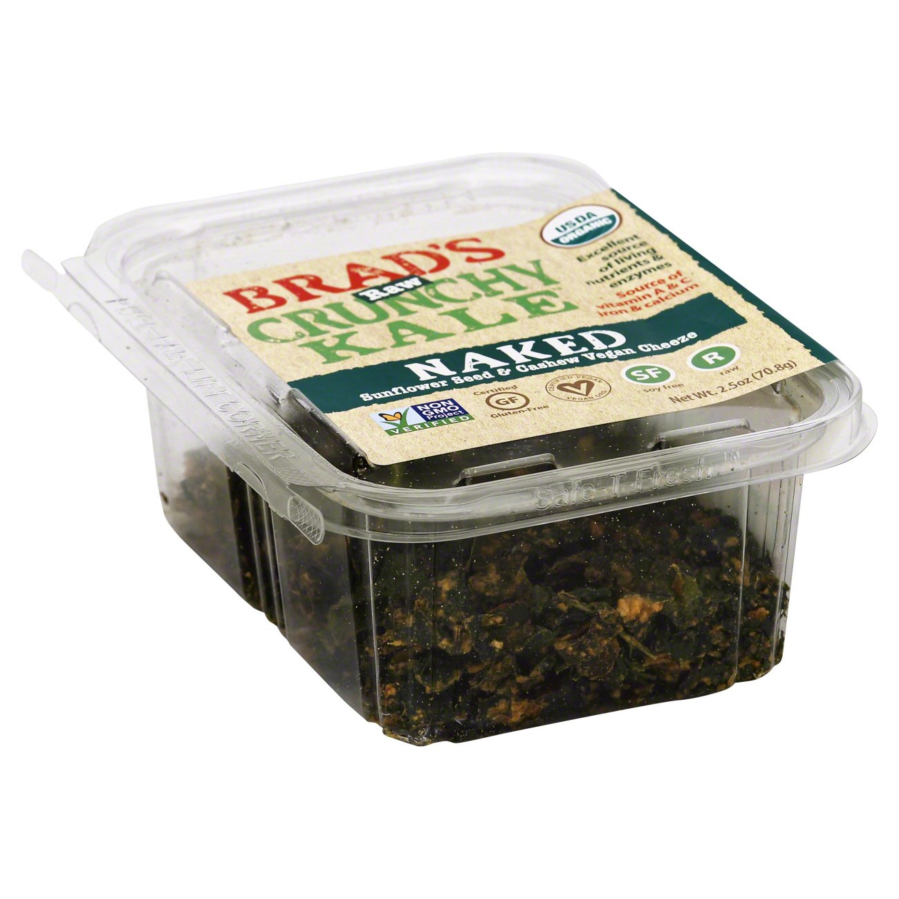 Brad's Raw Crunchy Kale Naked Shop Chips at HEB