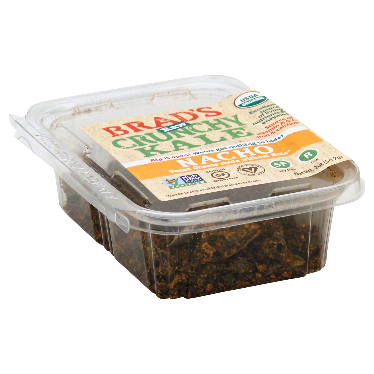 Brad's Raw Crunchy Kale Nacho Cheese Shop Chips at HEB