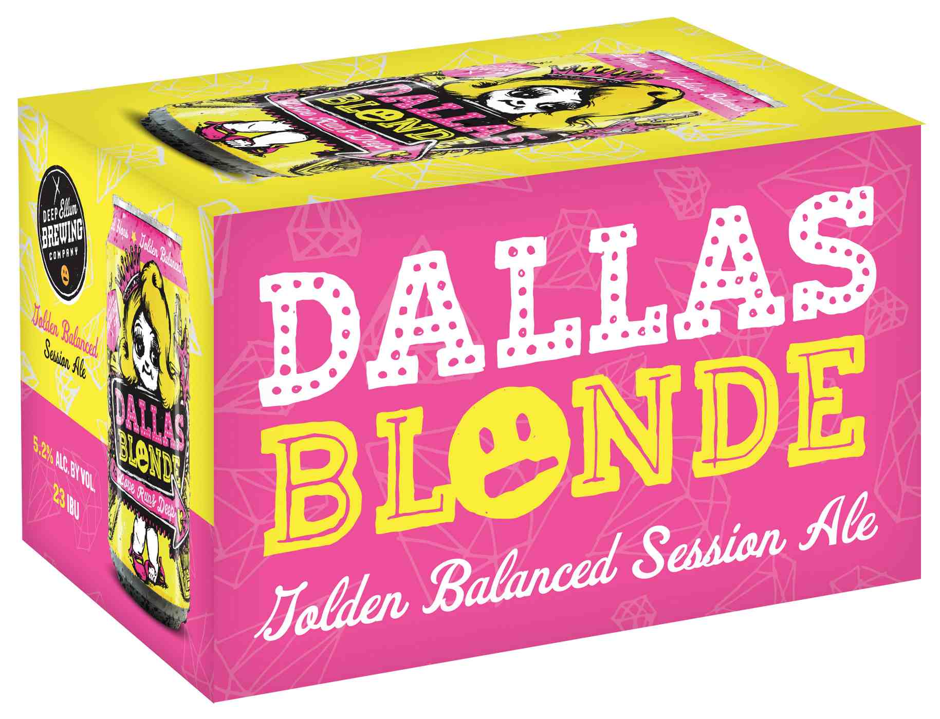 Deep Ellum Dallas Blonde Beer 6 pk Cans; image 2 of 2