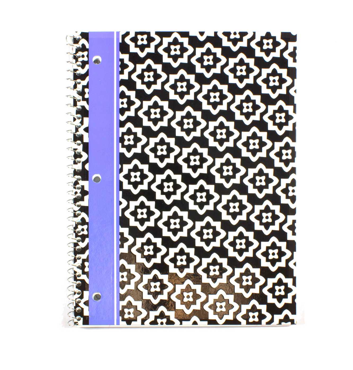 Norcom Black & White Wide Rule 70 Sheet Themebook; image 2 of 5