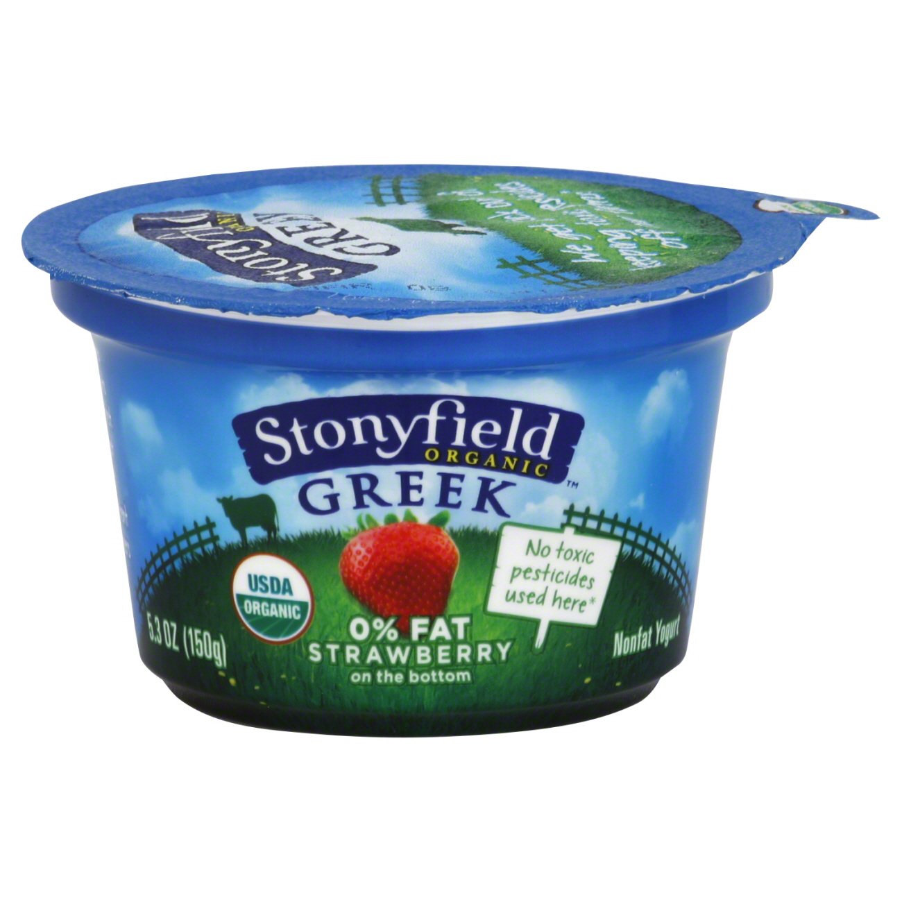 Stonyfield Greek Strawberry Yogurt Shop Yogurt at HEB
