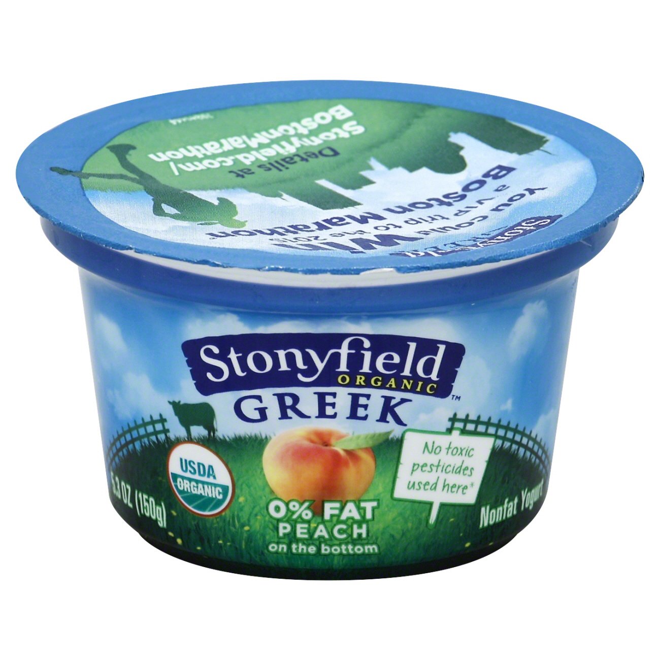 Stonyfield Peach Mango Greek Yogurt Shop Yogurt at HEB