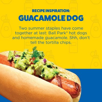 Ball Park Bun Size Uncured Lean Beef Hot Dogs, 14 oz