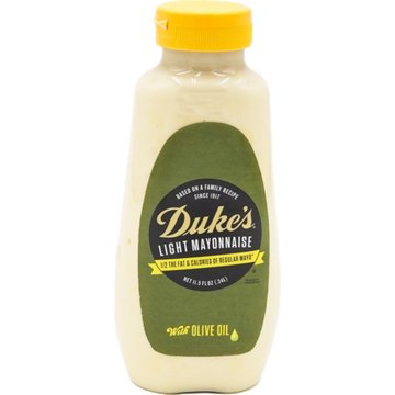 Duke's Light Mayonnaise with Olive Oil, 11.5 oz