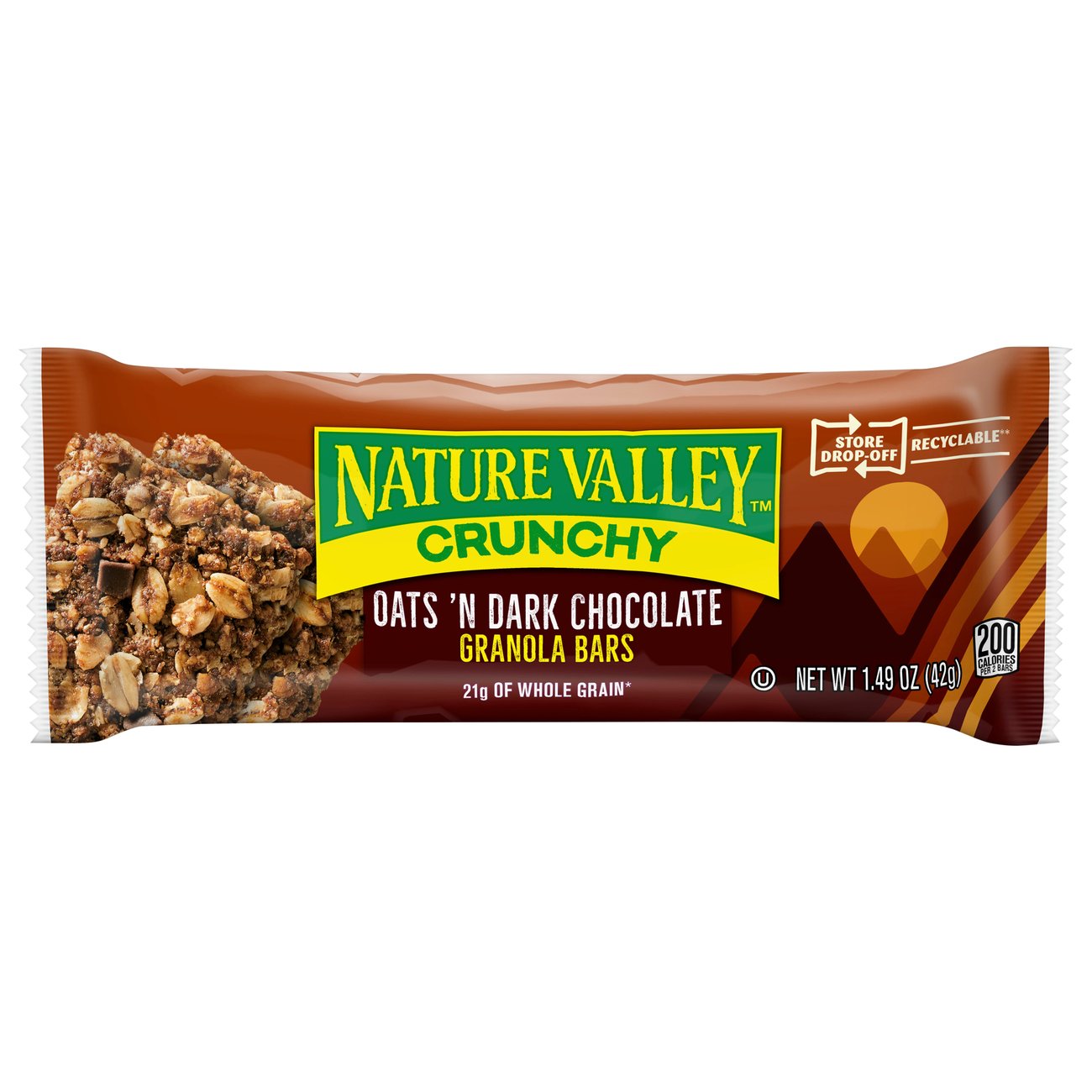 Nature Valley Oats N Dark Chocolate Crunchy Granola Bar Shop Granola