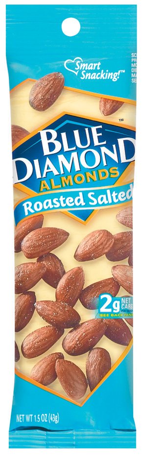 Blue Diamond Almonds Roasted Salted - Shop Nuts & seeds at H-E-B