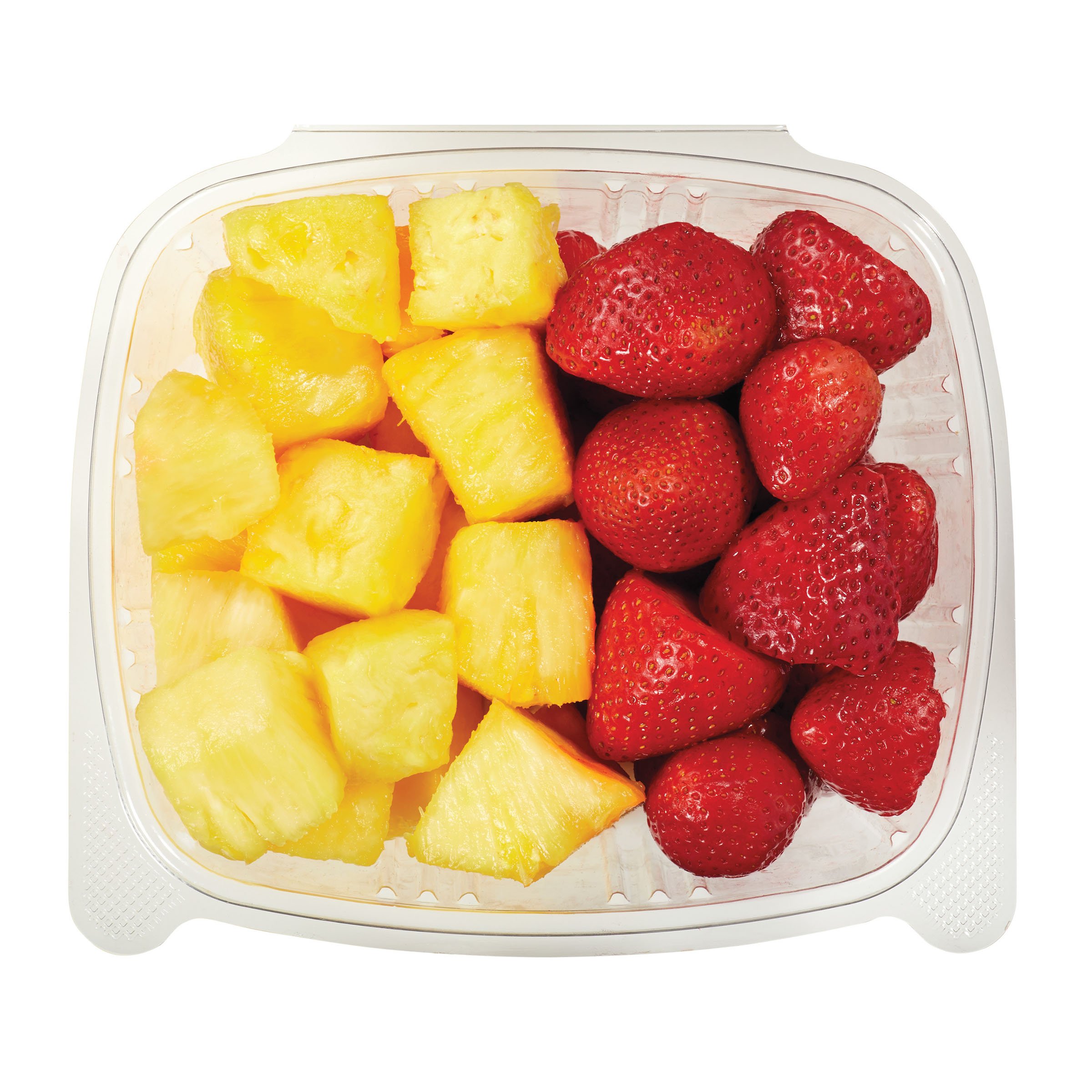 Fresh Pineapple and Strawberry Tray Shop Fruit at HEB