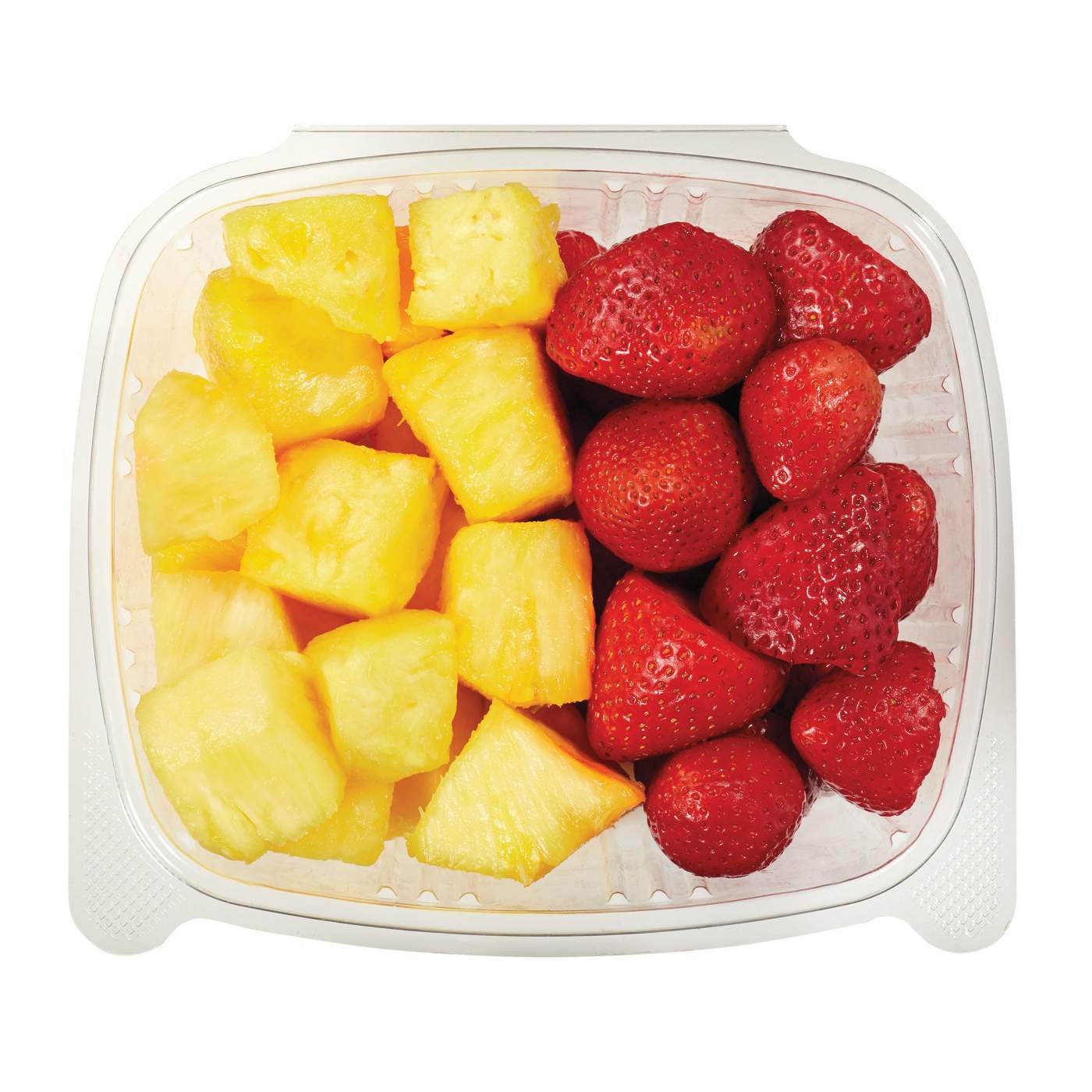 H-E-B Fresh Cut Pineapple & Strawberries - Large; image 1 of 2