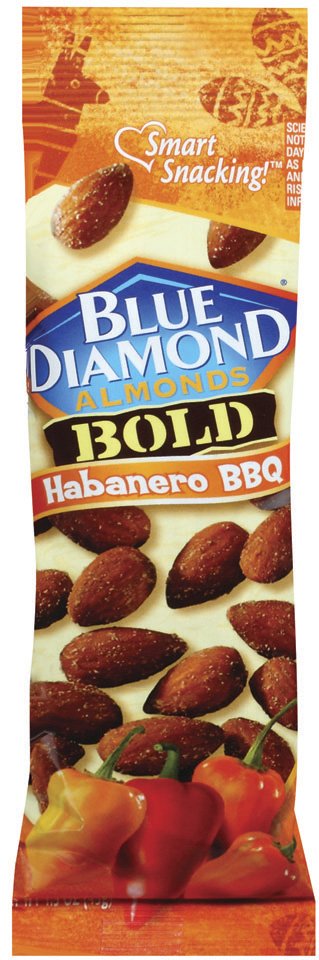 Blue Diamond Almonds Bold Habanero BBQ - Shop Nuts & seeds at H-E-B