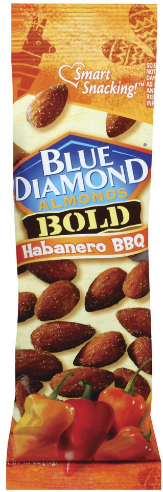 Blue Diamond Almonds Bold Habanero BBQ - Shop Nuts & Seeds at H-E-B