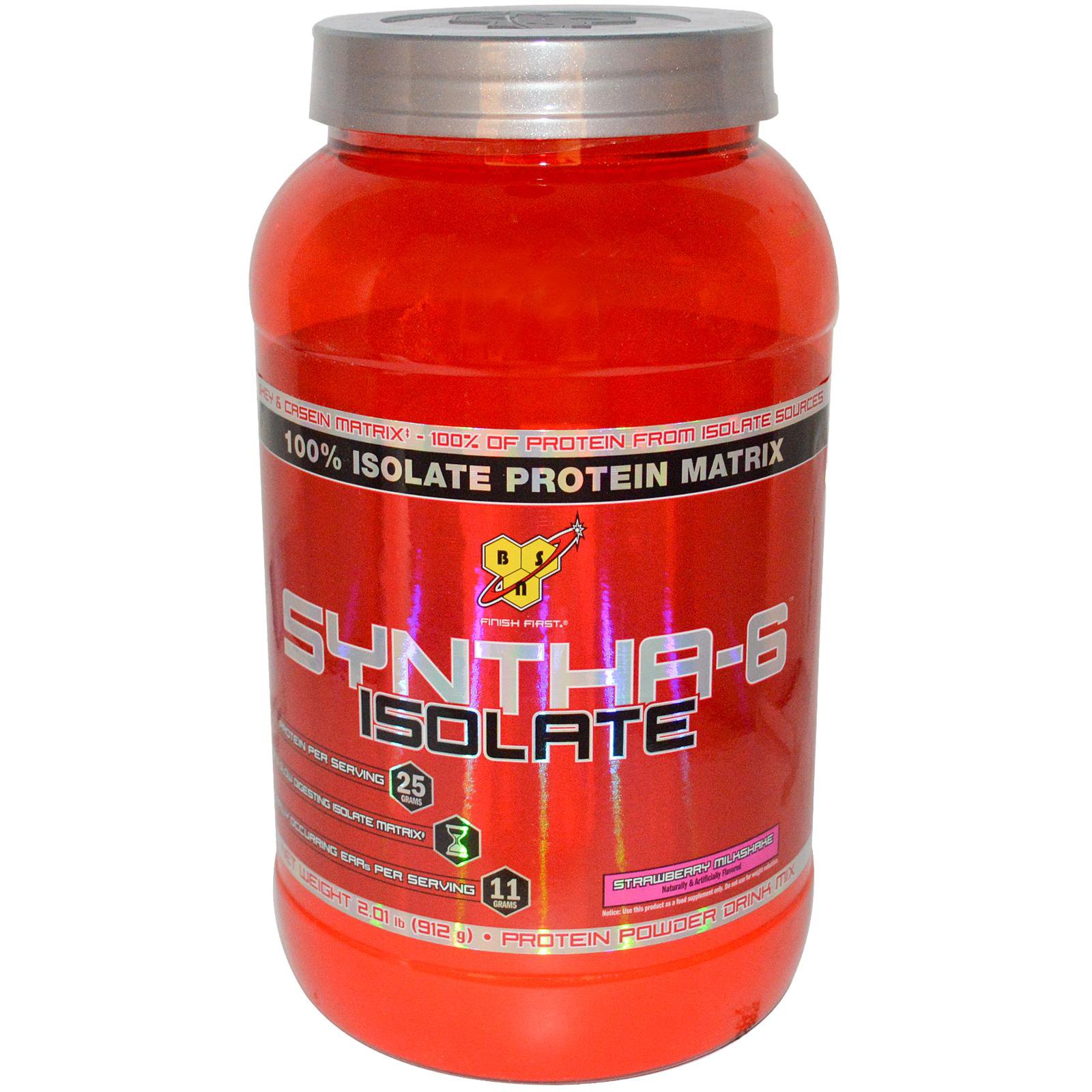 Bsn Syntha 6 Strawberry Milkshake Isolate Protein Powder Shop Diet Fitness At H E B