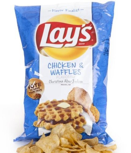 Lay S Chicken And Waffles Flavored Potato Chips Shop Chips At H E B