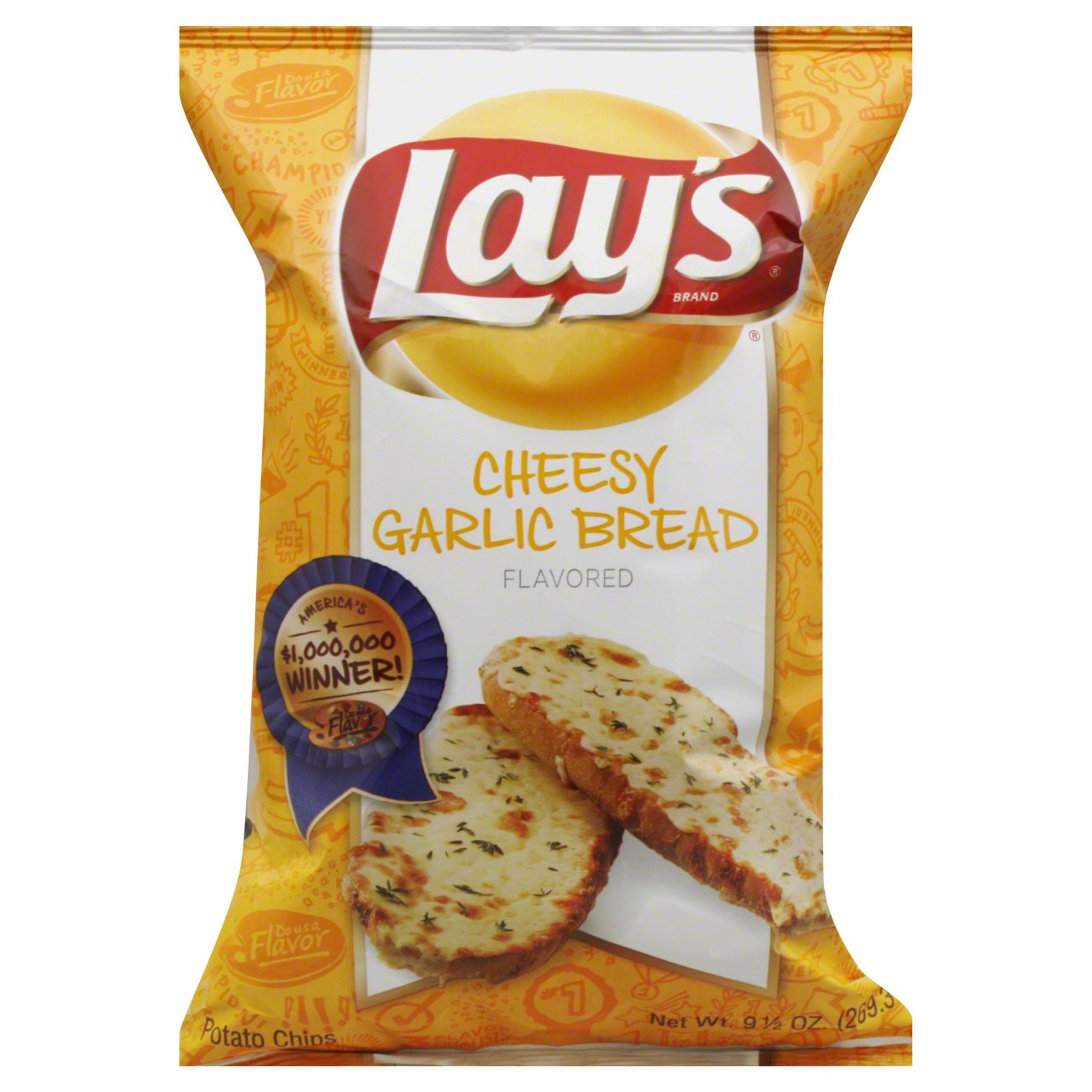 Lay's Cheesy Garlic Bread Flavored Potato Chips Shop Chips at HEB