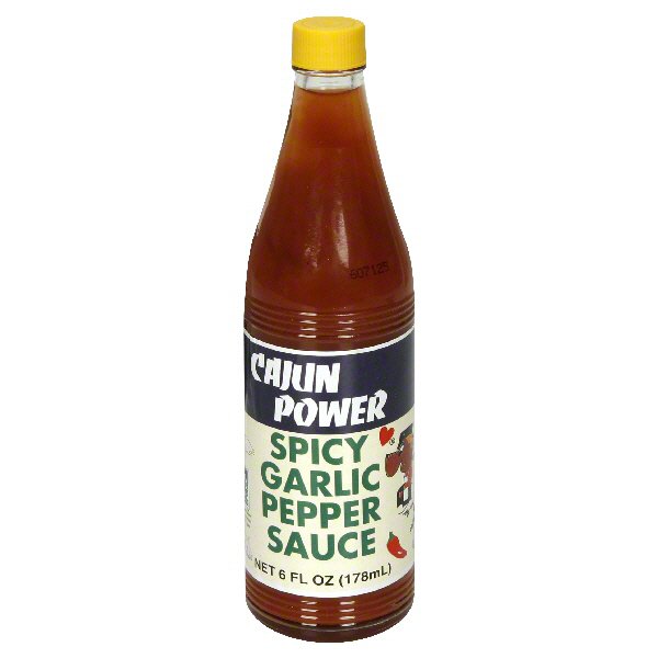 Cajun Power Spicy Garlic Pepper Sauce Shop Hot Sauce At H E B