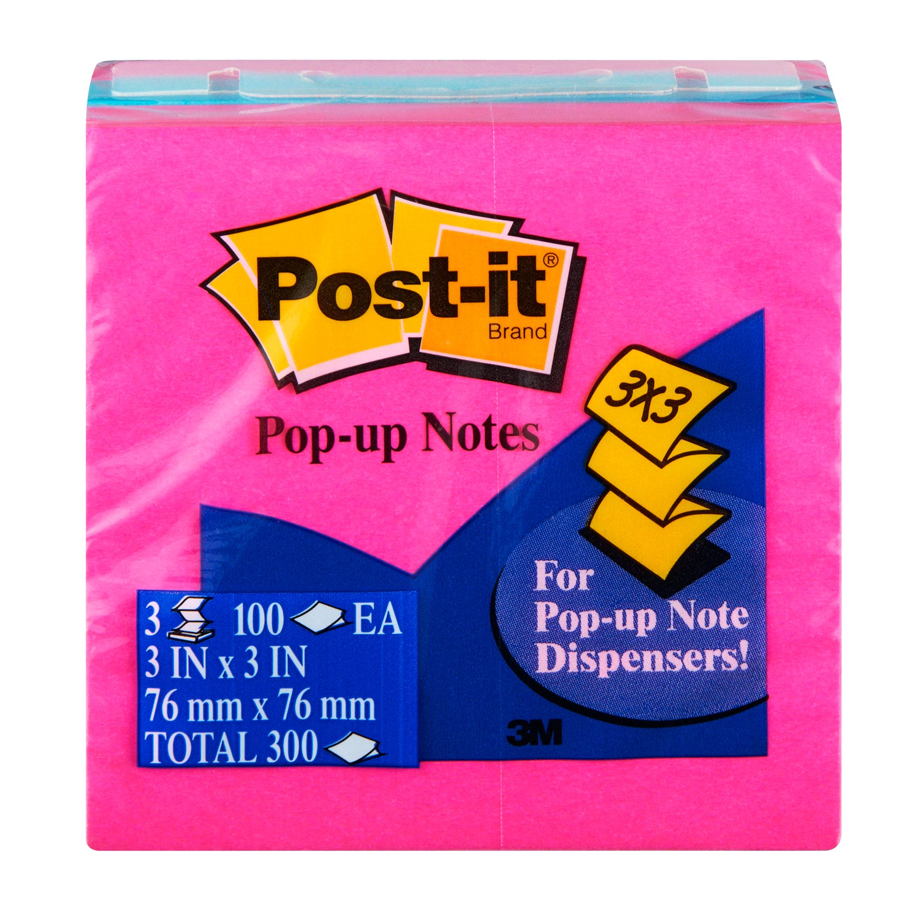 Post-it 3x3 in Pop-Up Notes - Shop Sticky Notes & Index Cards at H-E-B