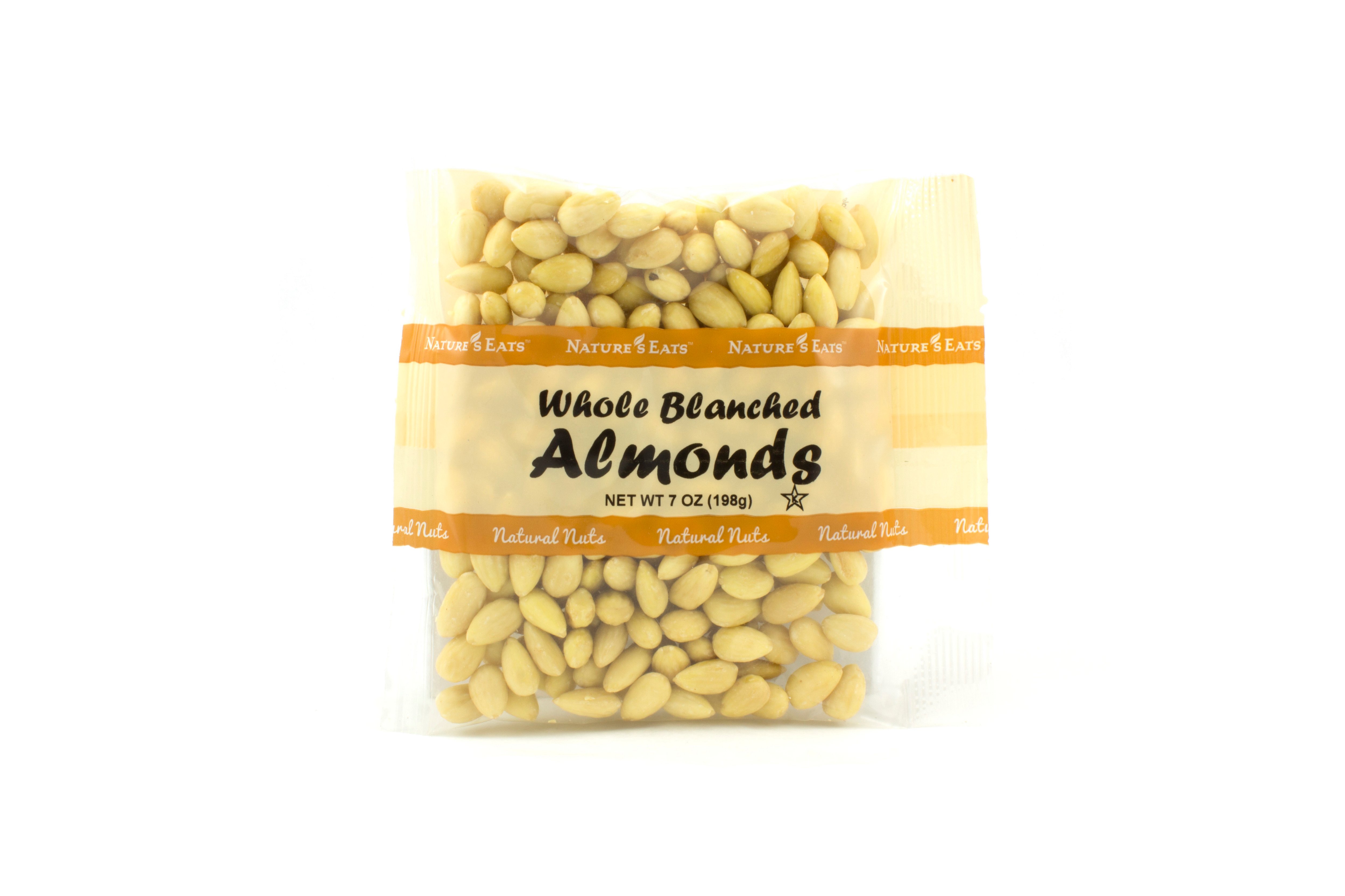 Nature's Eats Blanched Whole Almonds - Shop Nuts & seeds at H-E-B