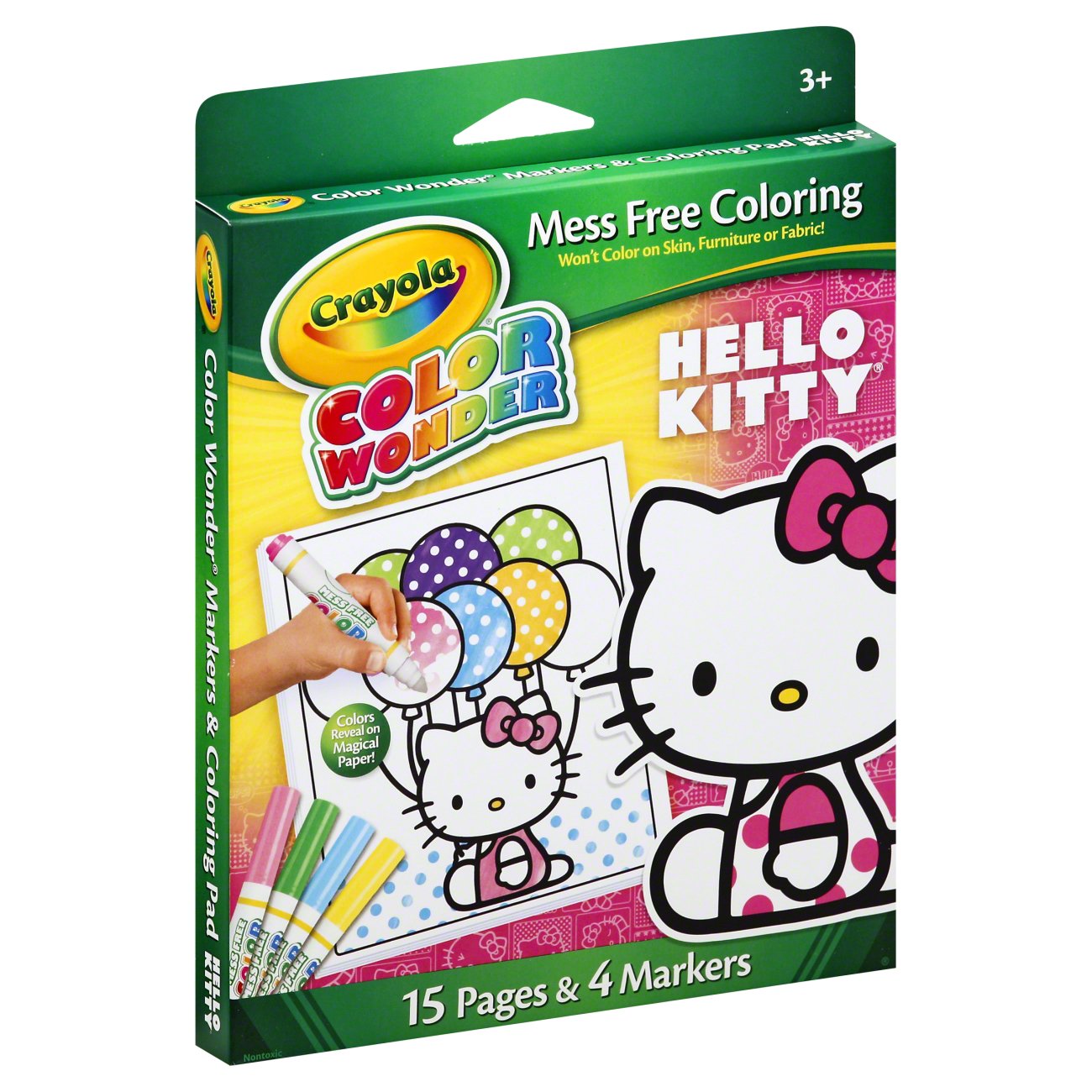Crayola Color Wonder Markers & Coloring Pad, Hello Kitty