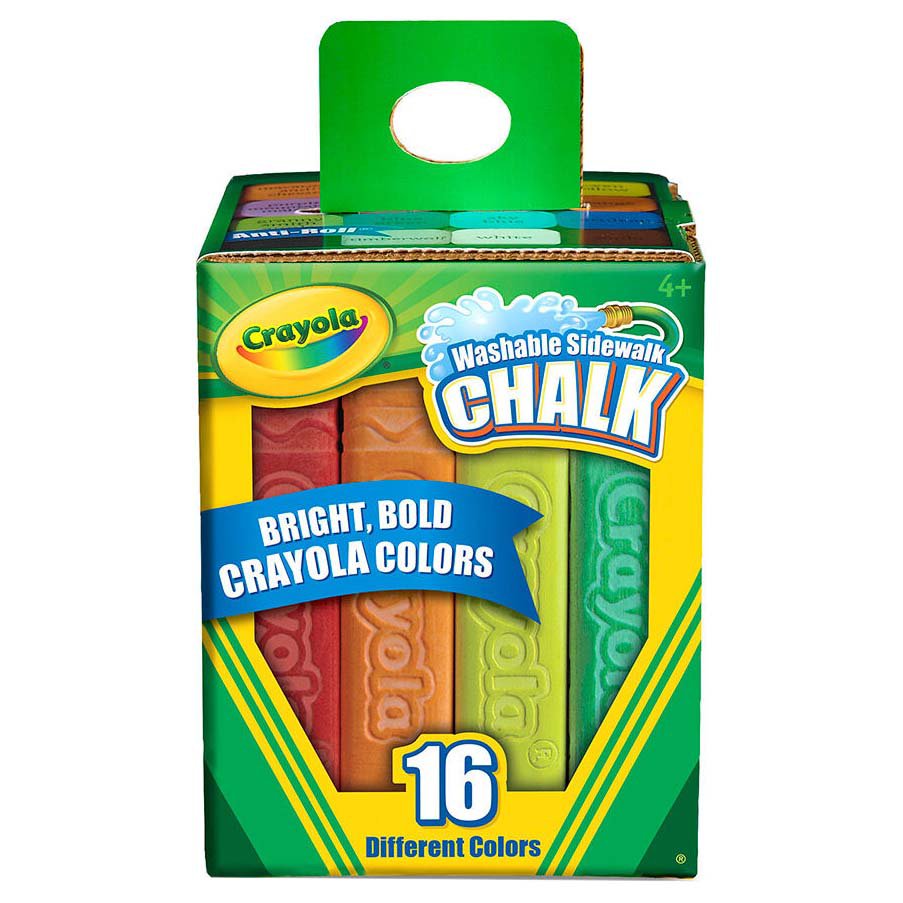 Crayola Neutral Washable Sidewalk Chalk - 4 ct