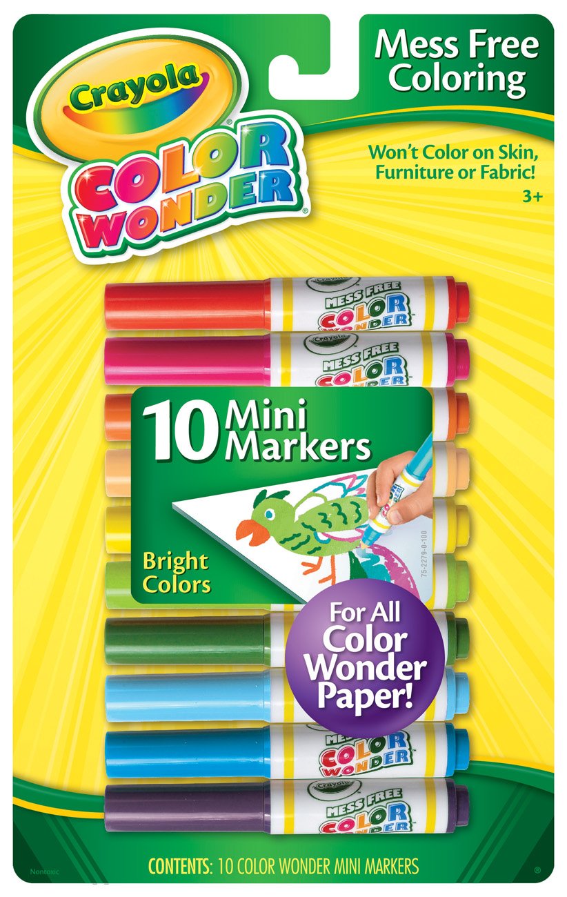 Crayola Color Wonder Mini Markers Bright Colors - Shop Markers at