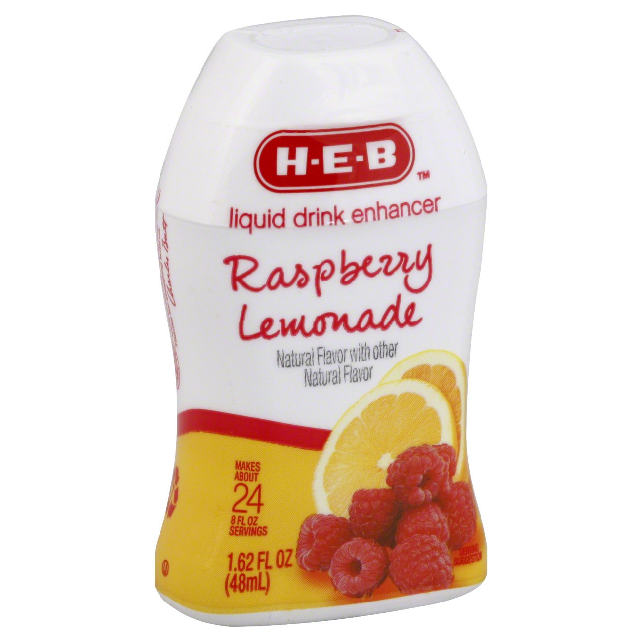 H-E-B Raspberry Lemonade Liquid Drink Enhancer - Shop Mixes & Flavor ...