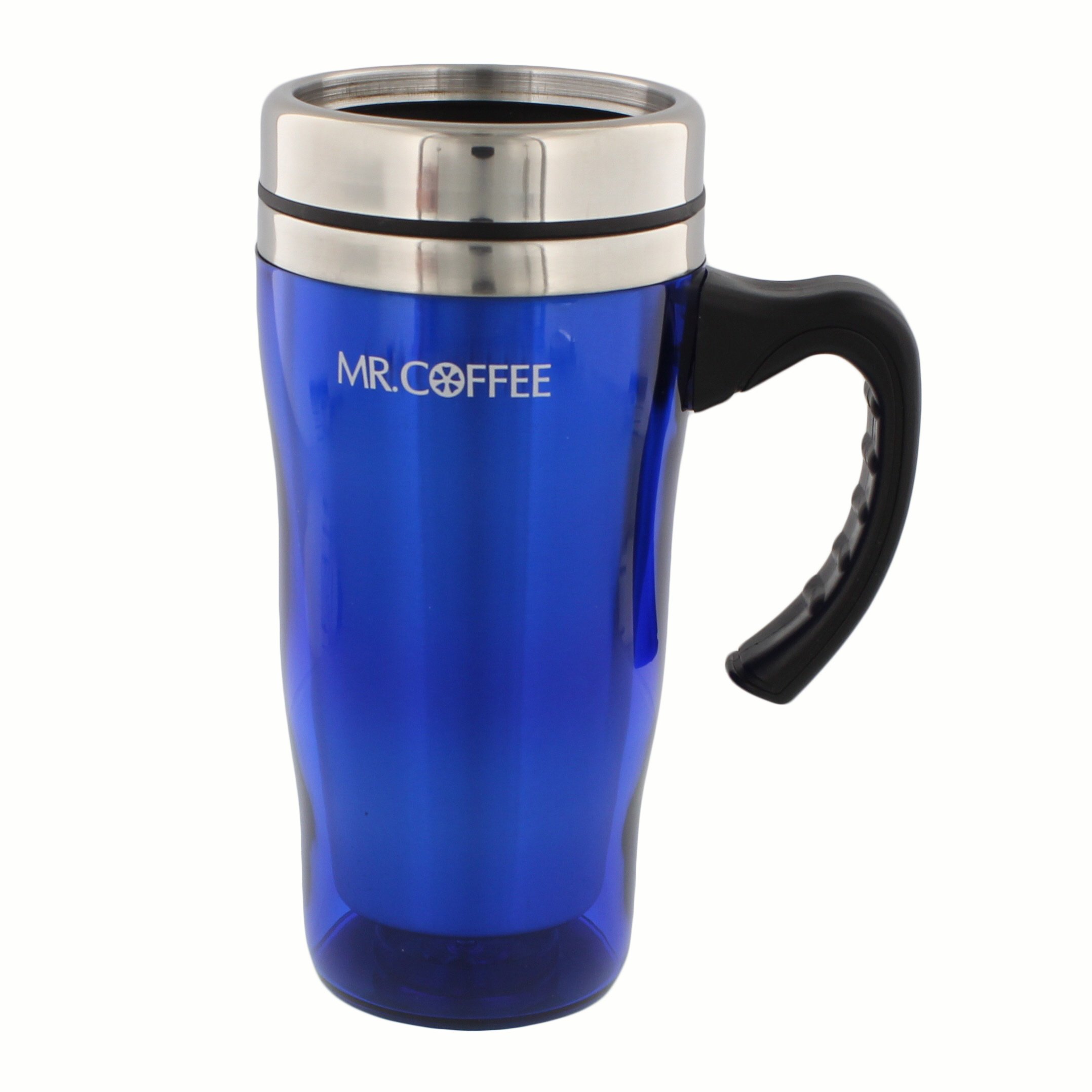 Mr. Coffee Morning Fix Travel Mug, Blue Shop Travel & ToGo at HEB