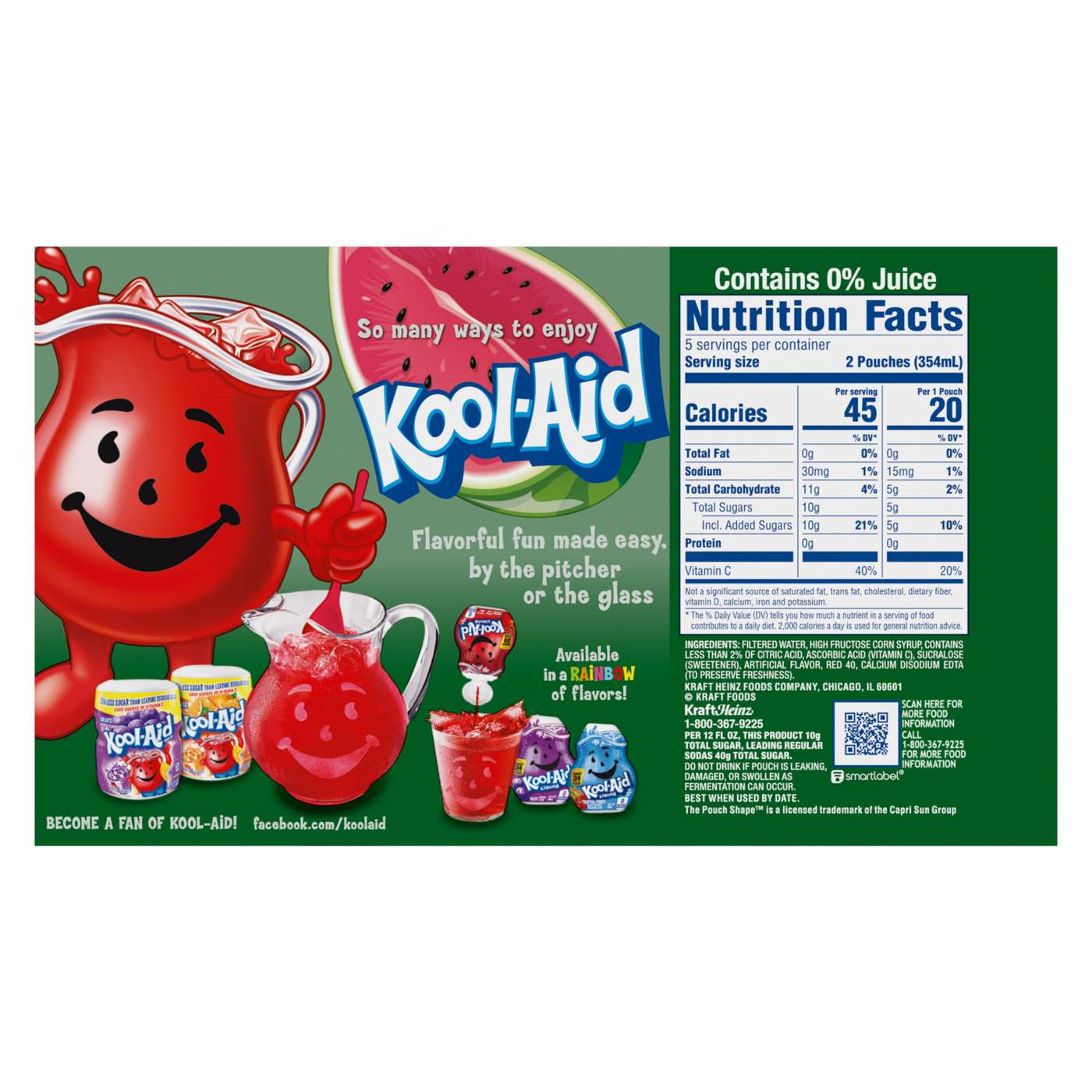 Kool-Aid Jammers Watermelon 10 pk Pouches; image 4 of 5