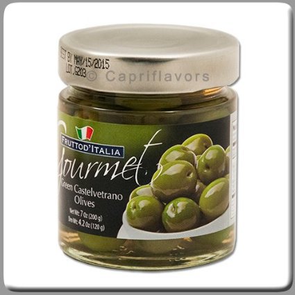 Frutto D'Italia Gourmet Green Castelvetrano Olives - Shop Canned ...