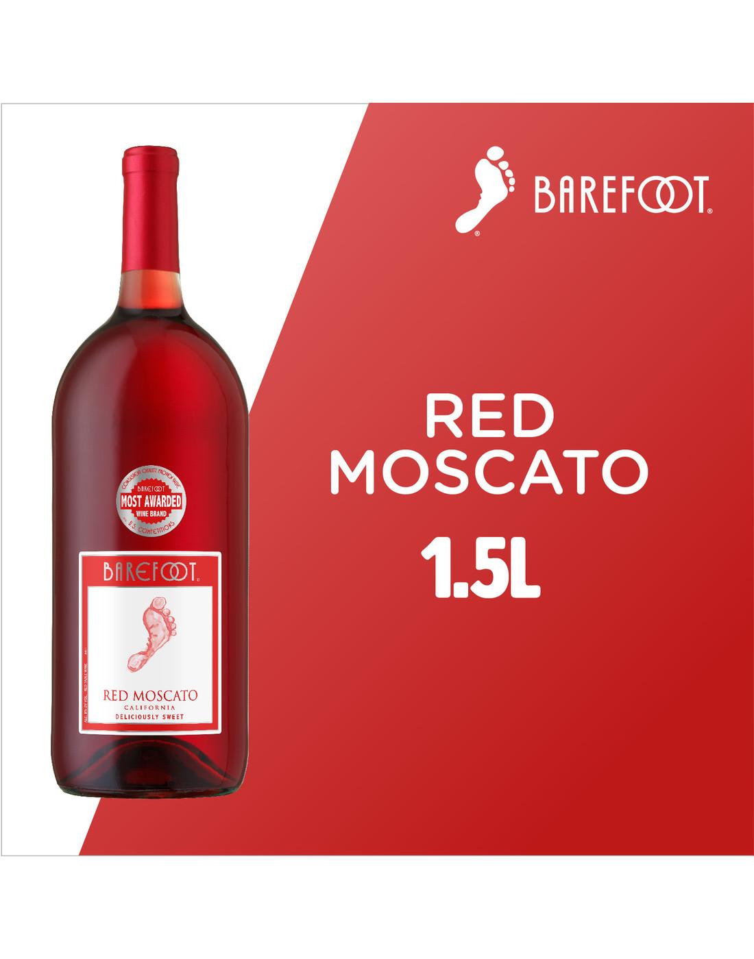 Barefoot Red Moscato Red Wine; image 6 of 6