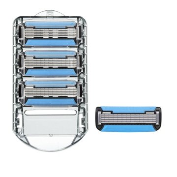 Hill Country Essentials Maxus 5 Cartridges with Trimmer, 4 ct