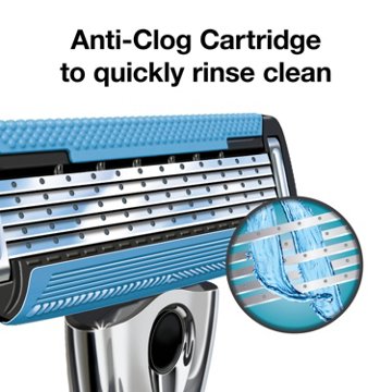 Hill Country Essentials Maxus 5 Cartridges with Trimmer, 4 ct