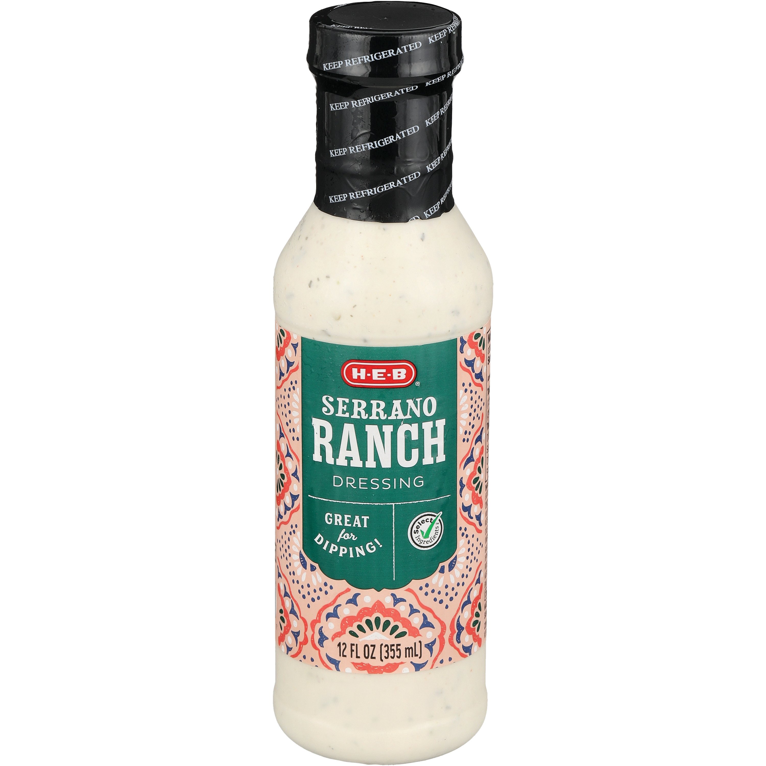 HEB Serrano Ranch Dressing Shop Salad Dressings at HEB