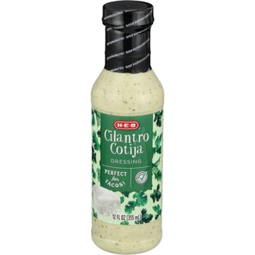 H-E-B Cilantro Cotija Salad Dressing (Sold Cold)