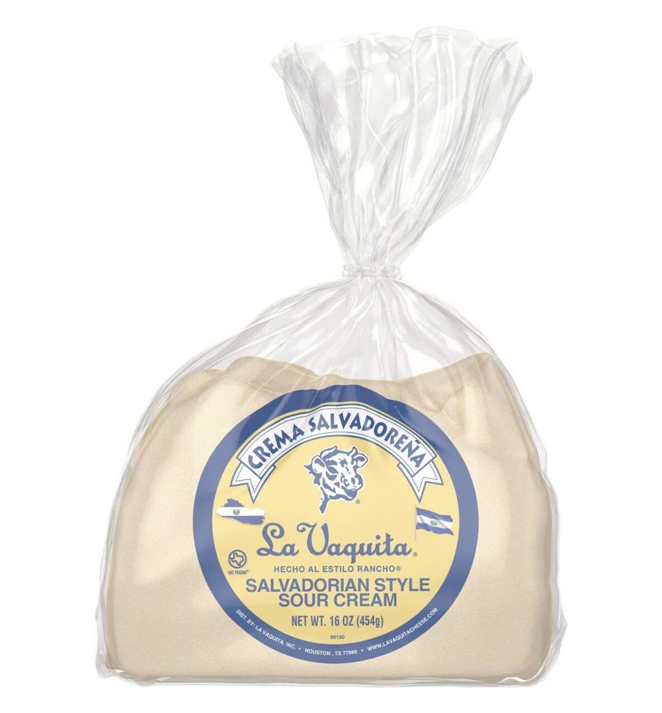 La Vaquita Crema Salvadoreña Sour Cream; image 1 of 2