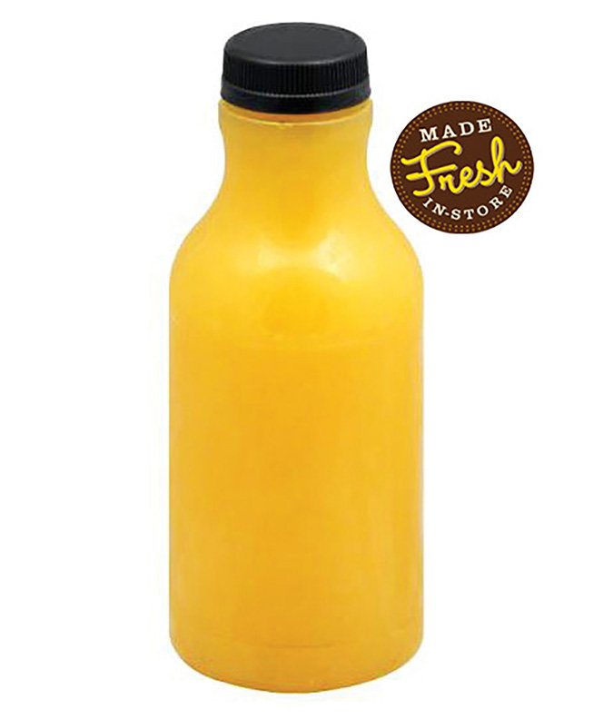 H-E-B Fresh Orange Juice, 16 fl oz