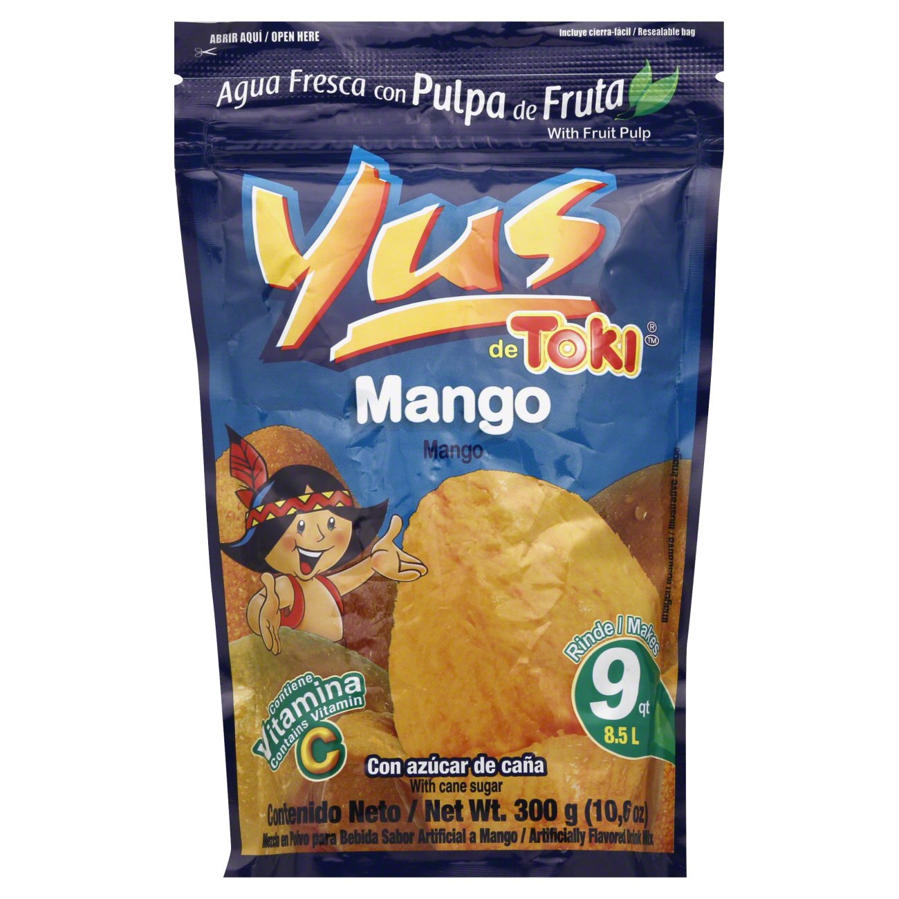 Yus De Toki Mango Drink Mix - Shop Mixes & flavor enhancers at H-E-B