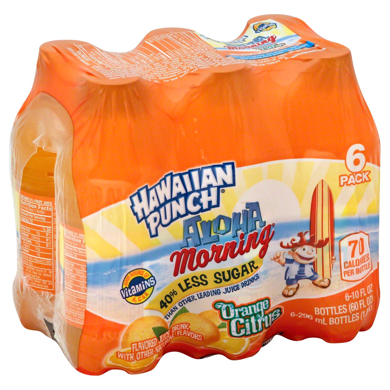 Hawaiian Punch Aloha Morning Orange Citrus Flavored Juice Drink 10 Oz Bottles Shop Juice At H E B 2373