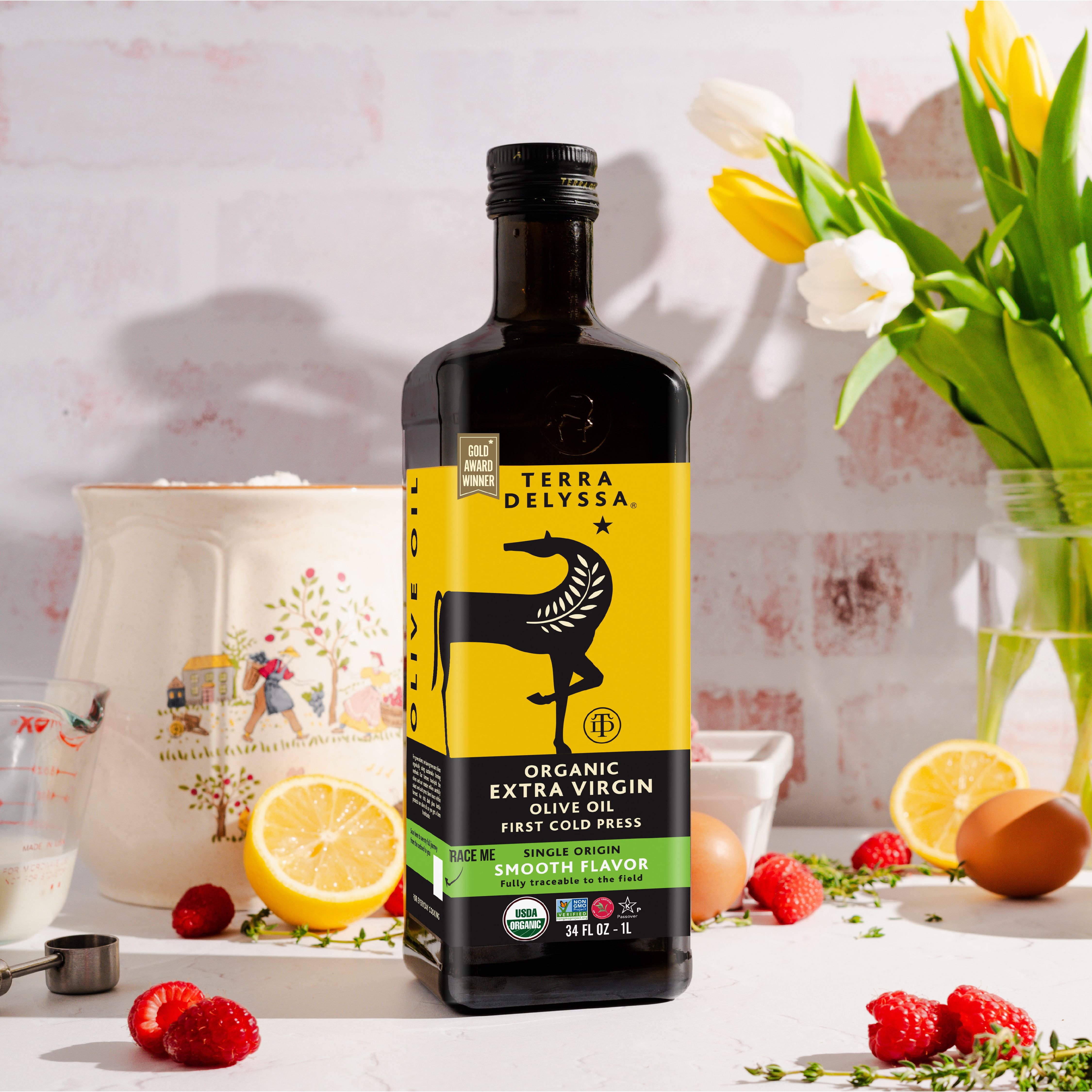 Terra Delyssa Organic Extra Virgin Olive Oil - Shop Oils at H-E-B