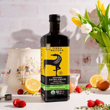 Terra Delyssa Organic  Extra Virgin Olive Oil, 34 oz
