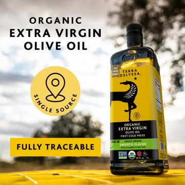 Terra Delyssa Organic  Extra Virgin Olive Oil, 34 oz