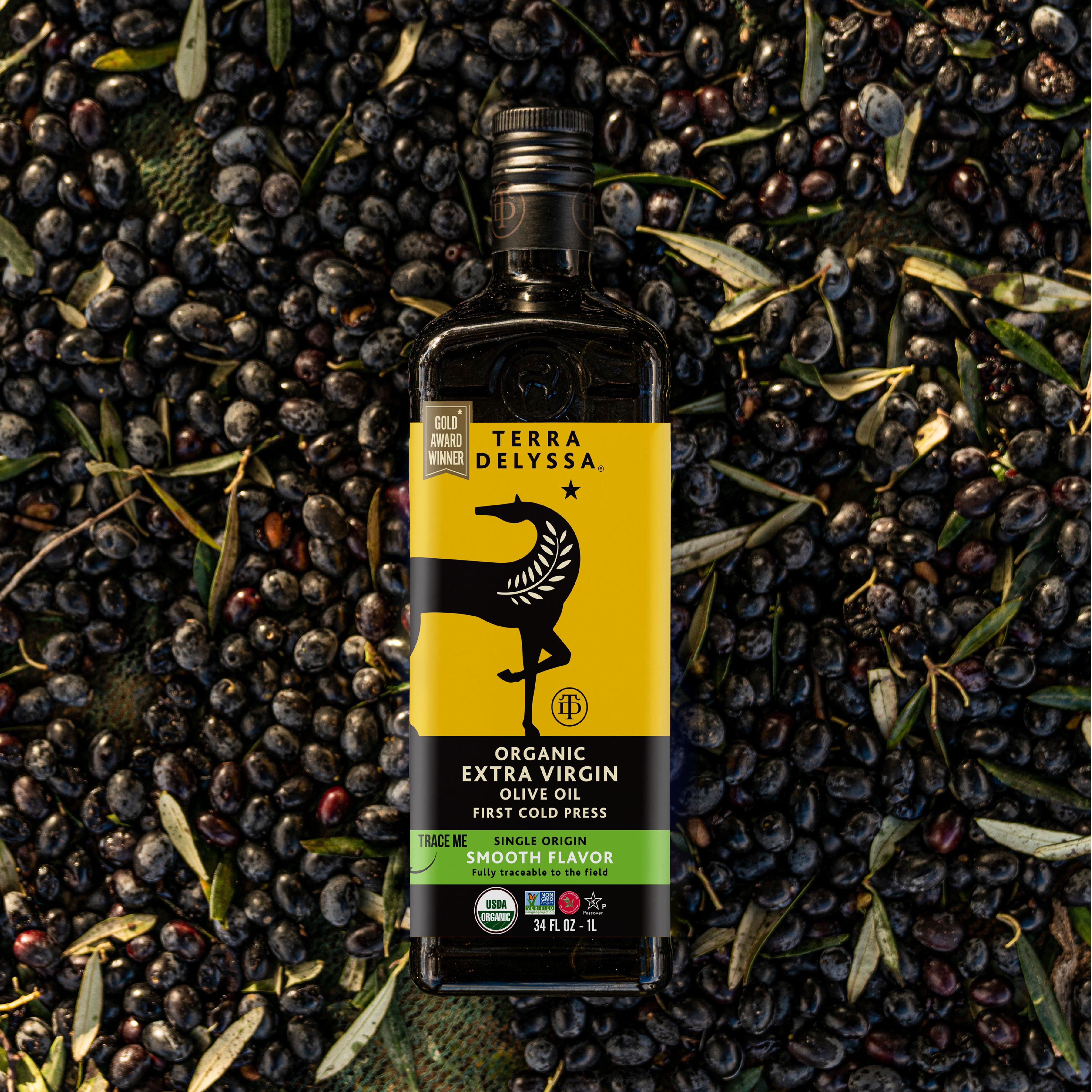 Terra Delyssa Organic Extra Virgin Olive Oil - Shop Oils at H-E-B