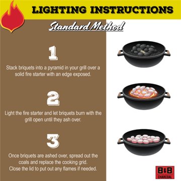 B&B Charcoal Oak Charcoal Briquets, 8.8 lb