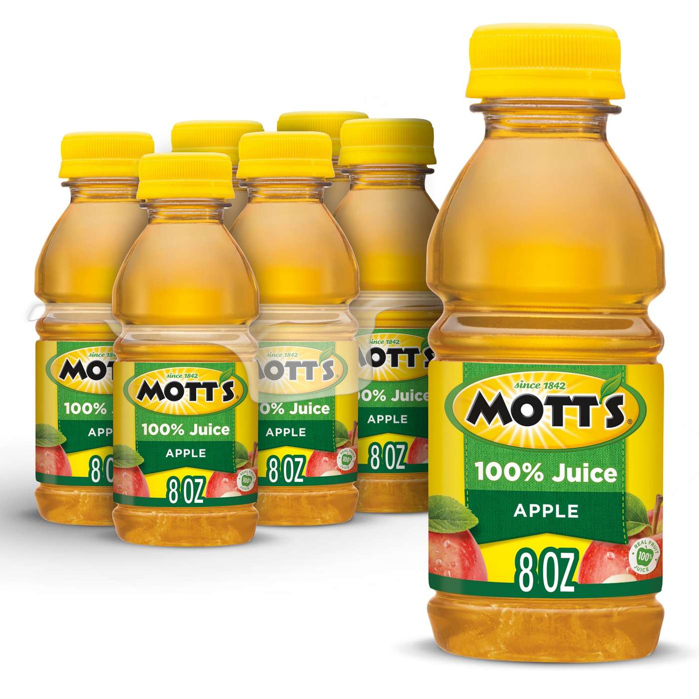 Mott's 100% Apple Juice 8 oz Bottles; image 7 of 7