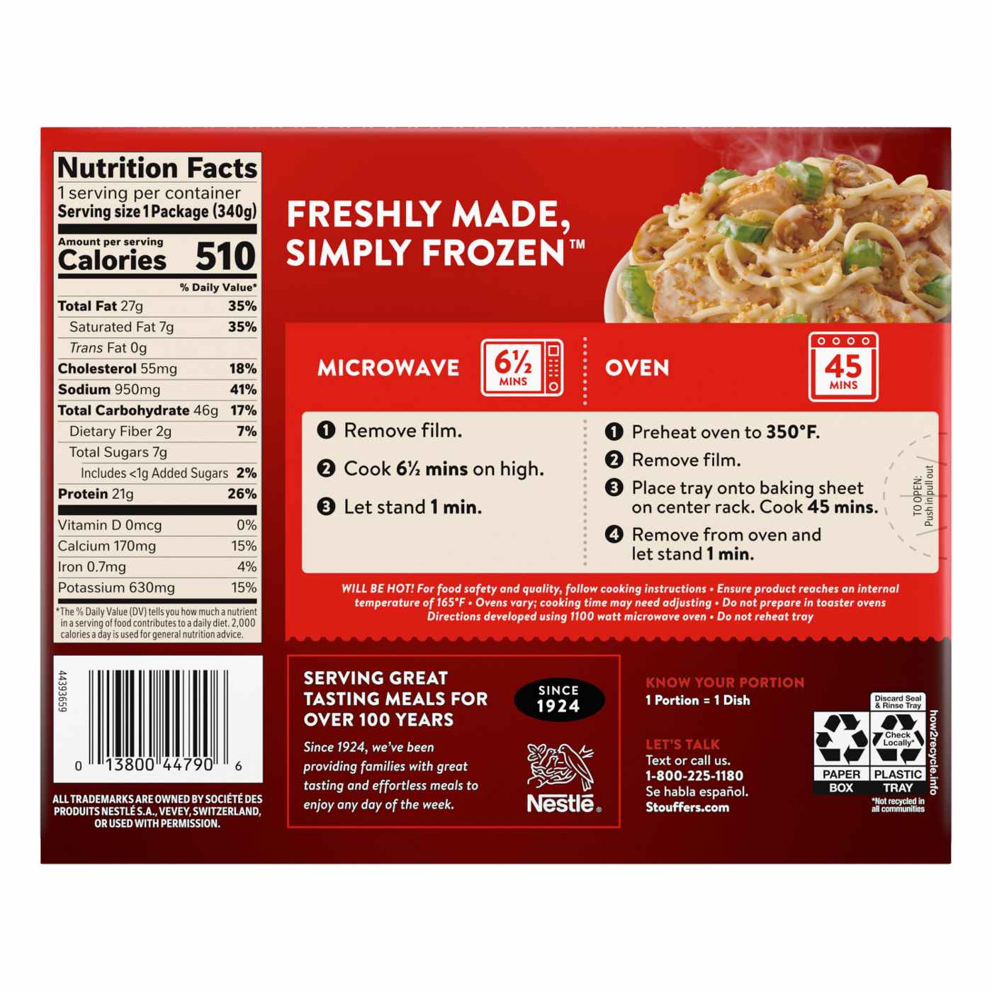 Stouffer's Turkey Tetrazzini; image 3 of 7