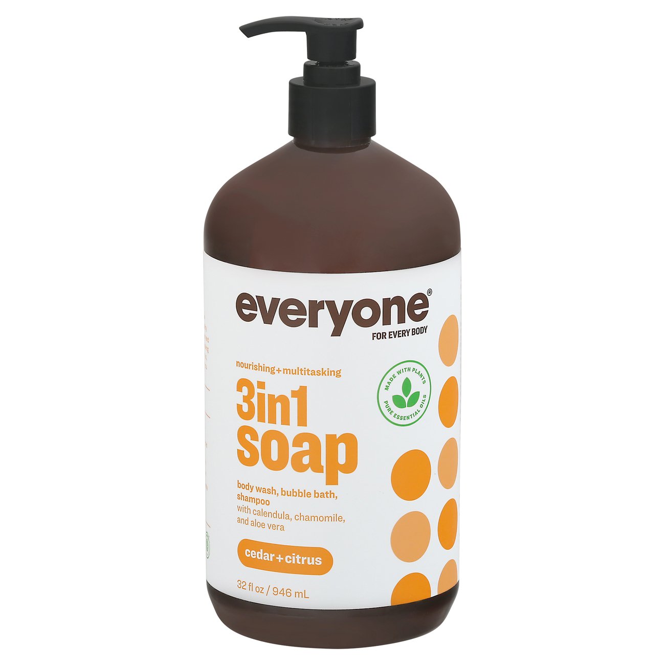 Everyone 3in1 Men's Shampoo Shower & Shave Cedar + Citrus Shop Body wash at HEB